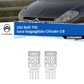 0 Luce Bagagliaio LED Citroën C8 2002 - 2010: T10 Bolt T10: LED Bolt 6000k (Coppia)