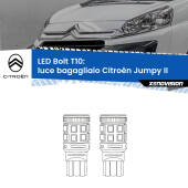 0 Luce Bagagliaio LED Citroën Jumpy II 2006 - 2015: T10 Bolt T10: LED Bolt 6000k (Coppia)