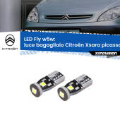 0 Luce Bagagliaio LED Citroën Xsara picasso 1999 - 2012: W5W Fly W5W: Lampadine LED Fly 6000k (Coppia)