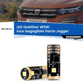 0 Luce Bagagliaio LED Dacia Jogger 2021 in poi: T10 GoldStar T10 (W5W) Goldstar Coppia LED Canbus Next Gen