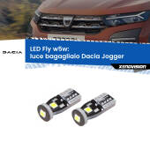 0 Luce Bagagliaio LED Dacia Jogger 2021 in poi: W5W Fly W5W: Lampadine LED Fly 6000k (Coppia)