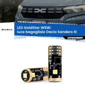 0 Luce Bagagliaio LED Dacia Sandero III 2020 in poi: T10 GoldStar T10 (W5W) Goldstar Coppia LED Canbus Next Gen