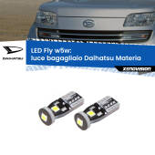 0 Luce Bagagliaio LED Daihatsu Materia 2006 in poi: W5W Fly W5W: Lampadine LED Fly 6000k (Coppia)