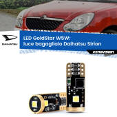 0 Luce Bagagliaio LED Daihatsu Sirion 2005 - 2008: T10 GoldStar T10 (W5W) Goldstar Coppia LED Canbus Next Gen