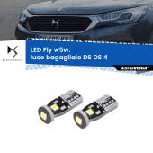 0 Luce Bagagliaio LED DS DS 4 2015 in poi: W5W Fly W5W: Lampadine LED Fly 6000k (Coppia)