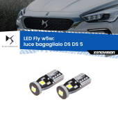 0 Luce Bagagliaio LED DS DS 5 2015 in poi: W5W Fly W5W: Lampadine LED Fly 6000k (Coppia)