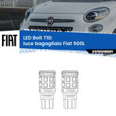 0 Luce Bagagliaio LED Fiat 500L 2012 - 2018: T10 Bolt T10: LED Bolt 6000k (Coppia)