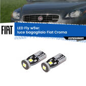 0 Luce Bagagliaio LED Fiat Croma 2005 - 2010: W5W Fly W5W: Lampadine LED Fly 6000k (Coppia)
