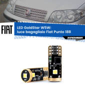 0 Luce Bagagliaio LED Fiat Punto 188 1999 - 2010: T10 GoldStar T10 (W5W) Goldstar Coppia LED Canbus Next Gen