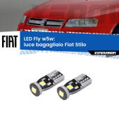 0 Luce Bagagliaio LED Fiat Stilo  2001 - 2006: W5W Fly W5W: Lampadine LED Fly 6000k (Coppia)
