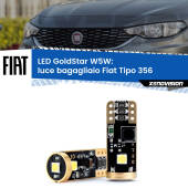 0 Luce Bagagliaio LED Fiat Tipo 356 2015 in poi: T10 GoldStar T10 (W5W) Goldstar Coppia LED Canbus Next Gen