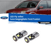 0 Luce Bagagliaio LED Ford Fusion  2002 - 2012: W5W Fly W5W: Lampadine LED Fly 6000k (Coppia)