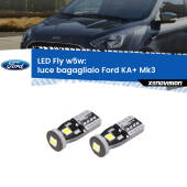 0 Luce Bagagliaio LED Ford KA+ Mk3 2014 - 2018: W5W Fly W5W: Lampadine LED Fly 6000k (Coppia)