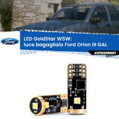 0 Luce Bagagliaio LED Ford Orion III GAL 1990 - 1993: T10 GoldStar T10 (W5W) Goldstar Coppia LED Canbus Next Gen