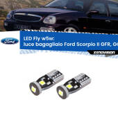 0 Luce Bagagliaio LED Ford Scorpio II GFR, GGR 1994 - 1998: W5W Fly W5W: Lampadine LED Fly 6000k (Coppia)