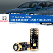 0 Luce Bagagliaio LED Honda Accord Mk10 2017 in poi: T10 GoldStar T10 (W5W) Goldstar Coppia LED Canbus Next Gen