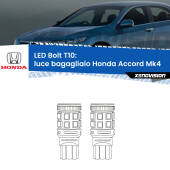 0 Luce Bagagliaio LED Honda Accord Mk4 1990 - 1993: T10 Bolt T10: LED Bolt 6000k (Coppia)