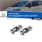 0 Luce Bagagliaio LED Honda Jazz Mk4 2013 - 2019: W5W Fly W5W: Lampadine LED Fly 6000k (Coppia)