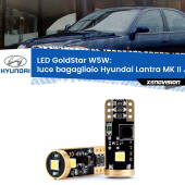 0 Luce Bagagliaio LED Hyundai Lantra MK II J-2 prima serie: T10 GoldStar T10 (W5W) Goldstar Coppia LED Canbus Next Gen