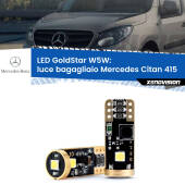 0 Luce Bagagliaio LED Mercedes Citan 415 2012 in poi: T10 GoldStar T10 (W5W) Goldstar Coppia LED Canbus Next Gen