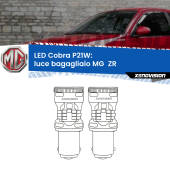 0 Luce Bagagliaio LED MG  ZR  2001 - 2005: P21W Cobra P21W: LED Cobra 6000k (Coppia)
