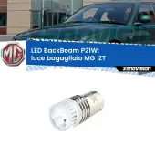 0 Luce Bagagliaio LED MG  ZT  2001 - 2005: P21W BackBeam P21W: Led BackBeam v2.0 Cannone Luce Retromarcia Canbus