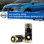 0 Luce Bagagliaio LED Nissan Qashqai II J11 2014 in poi: T10 GoldStar T10 (W5W) Goldstar Coppia LED Canbus Next Gen