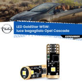0 Luce Bagagliaio LED Opel Cascada  2013 - 2019: T10 GoldStar T10 (W5W) Goldstar Coppia LED Canbus Next Gen