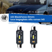 0 Luce Bagagliaio LED per Alfa romeo 145  1994 - 2001: C5W BlackForce 41mm (Coppia) C5W 41mm: LED Blackforce 6000k (Coppia)