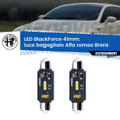 0 Luce Bagagliaio LED per Alfa romeo Brera  2006 - 2010: C5W BlackForce 41mm (Coppia) C5W 41mm: LED Blackforce 6000k (Coppia)