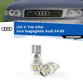 0 Luce Bagagliaio LED per Audi A4 B6 2000 - 2004: W5W X-Tee W5W (T10) LED X-Tee (Coppia)