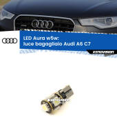 0 Luce Bagagliaio LED per Audi A6 C7 2010 - 2018: Aura w5w W5W: lampadina LED Aura 6000k