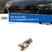 0 Luce Bagagliaio LED per Audi A7 II 2019 in poi: Aura w5w W5W: lampadina LED Aura 6000k
