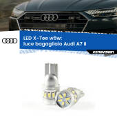 0 Luce Bagagliaio LED per Audi A7 II 2019 in poi: W5W X-Tee W5W (T10) LED X-Tee (Coppia)