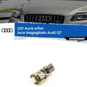 0 Luce Bagagliaio LED per Audi Q7 2006 - 2015: Aura w5w W5W: lampadina LED Aura 6000k