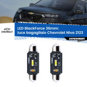 0 Luce Bagagliaio LED per Chevrolet Niva 2123 2002 - 2009: C5W BlackForce 36mm (Coppia) C5W 36mm: LED Blackforce 6000k (Coppia)