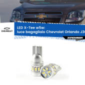0 Luce Bagagliaio LED per Chevrolet Orlando J309 2011 - 2019: W5W X-Tee W5W (T10) LED X-Tee (Coppia)