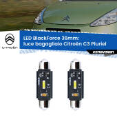 0 Luce Bagagliaio LED per Citroën C3 Pluriel 2003 - 2010: C5W BlackForce 36mm (Coppia) C5W 36mm: LED Blackforce 6000k (Coppia)
