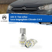 0 Luce Bagagliaio LED per Citroën C4 II 2009 - 2016: W5W X-Tee W5W (T10) LED X-Tee (Coppia)