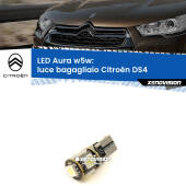 0 Luce Bagagliaio LED per Citroën DS4 2011 - 2015: Aura w5w W5W: lampadina LED Aura 6000k