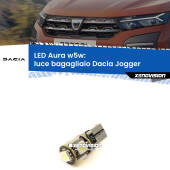 0 Luce Bagagliaio LED per Dacia Jogger 2021 in poi: Aura w5w W5W: lampadina LED Aura 6000k