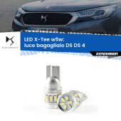 0 Luce Bagagliaio LED per DS DS 4 2015 in poi: W5W X-Tee W5W (T10) LED X-Tee (Coppia)