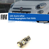 0 Luce Bagagliaio LED per Fiat 500L 2012 - 2018: Aura w5w W5W: lampadina LED Aura 6000k