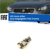 0 Luce Bagagliaio LED per Fiat Croma 2005 - 2010: Aura w5w W5W: lampadina LED Aura 6000k