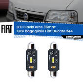 0 Luce Bagagliaio LED per Fiat Ducato 244 2002 - 2006: C5W BlackForce 36mm (Coppia) C5W 36mm: LED Blackforce 6000k (Coppia)