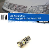 0 Luce Bagagliaio LED per Fiat Punto 188 1999 - 2010: Aura w5w W5W: lampadina LED Aura 6000k