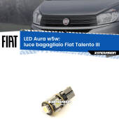 0 Luce Bagagliaio LED per Fiat Talento III 2016 - 2020: Aura w5w W5W: lampadina LED Aura 6000k