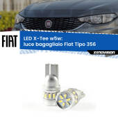 0 Luce Bagagliaio LED per Fiat Tipo 356 2015 in poi: W5W X-Tee W5W (T10) LED X-Tee (Coppia)