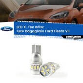 0 Luce Bagagliaio LED per Ford Fiesta Mk7 2017 - 2020: W5W X-Tee W5W (T10) LED X-Tee (Coppia)