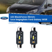 0 Luce Bagagliaio LED per Ford Galaxy WGR 1995 - 2006: C5W BlackForce 36mm (Coppia) C5W 36mm: LED Blackforce 6000k (Coppia)